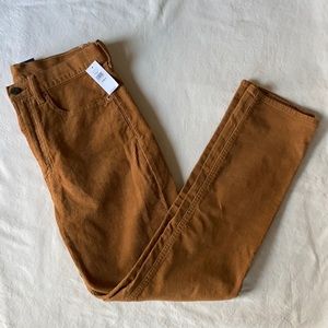 GAP Retro Women’s High Rise Corduroy Cigarette Pants New NWT